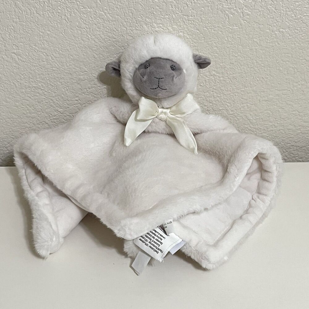 Monique Lhuillier & Pottery Barn Kids Sheep Security Blanket Lovey Thumbie Lovie